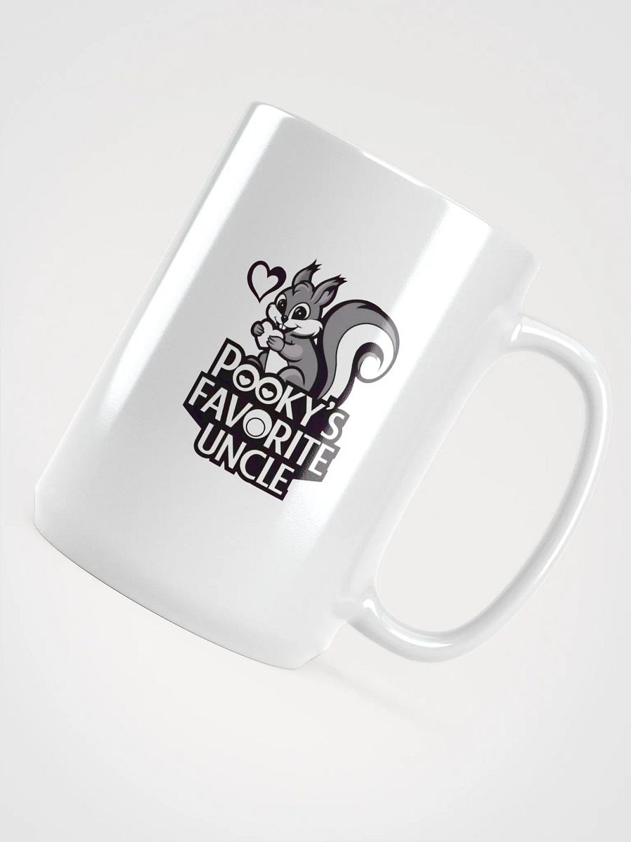 Large Mug: Pooky's Favorite Uncle B&W product image (4)