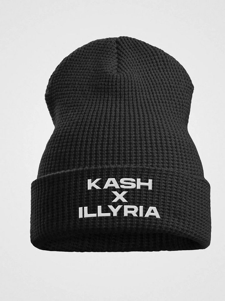 KASH X ILLYRIA Waffle Beanie product image (2)