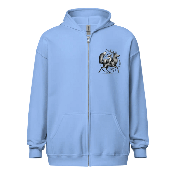 Always Together Iconic Vixen and Stag Back Print Zippy Hoodie product image (3)