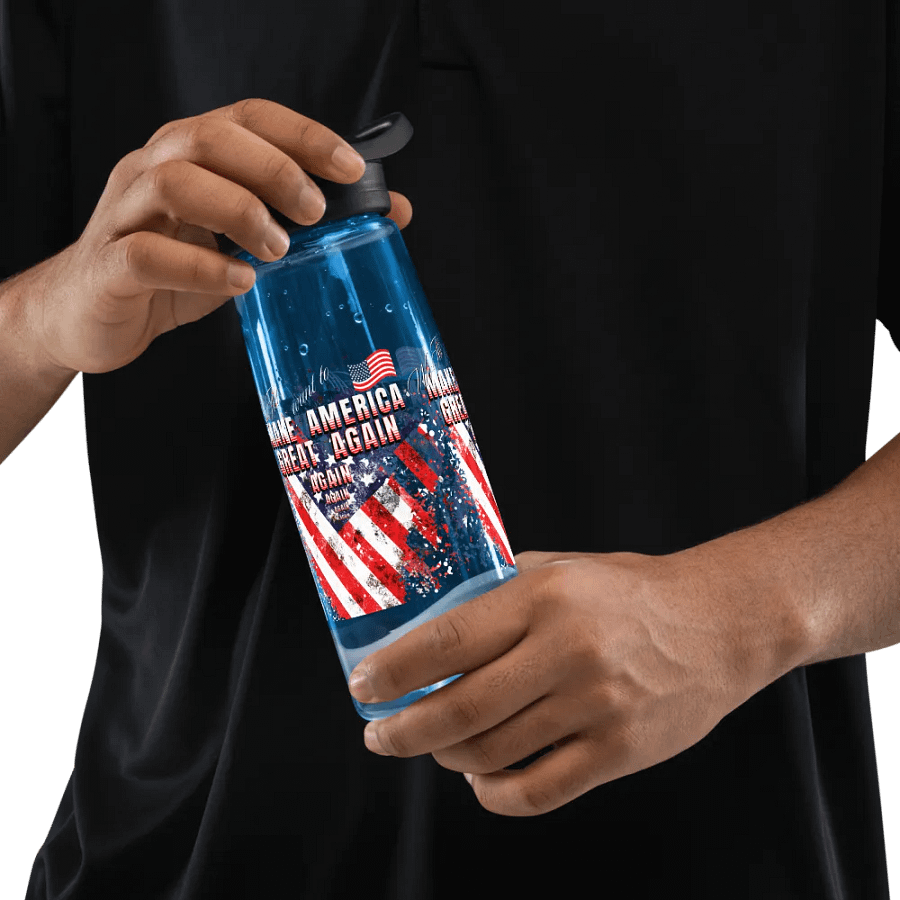 Patriotic Pride Sports Water Bottle for moms dads friends product image (8)