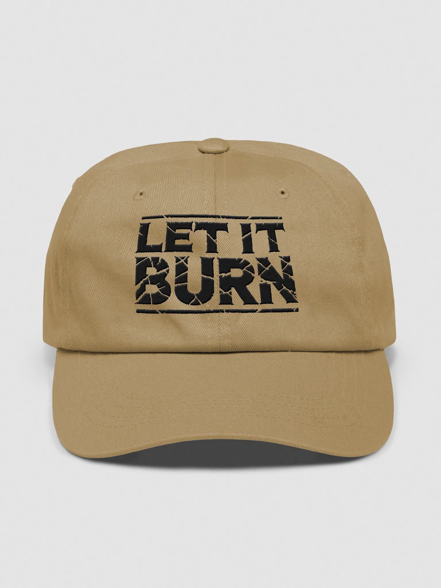LET IT BURN Hat – Tactical Sand Edition product image (1)
