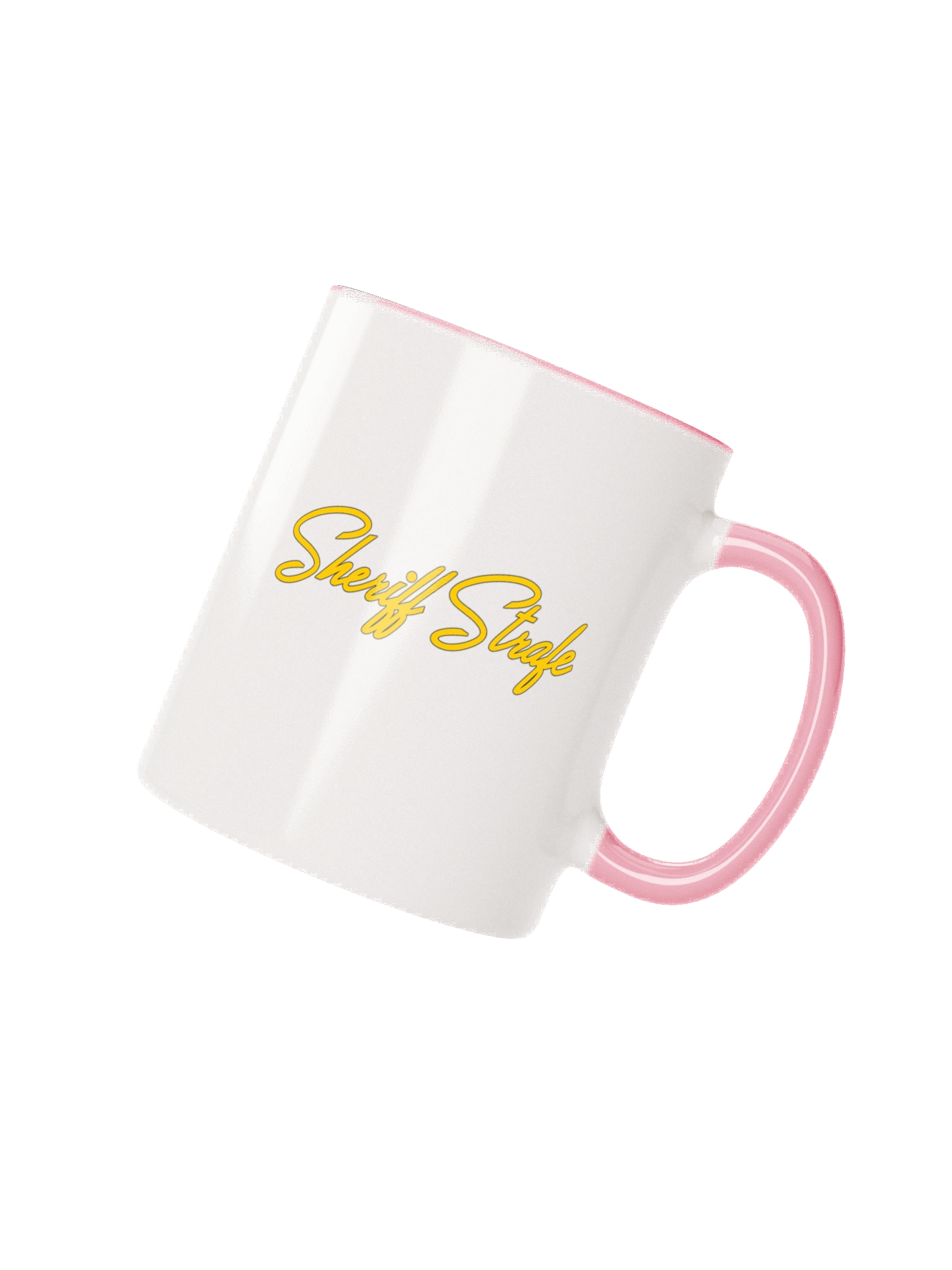 Sheriff Logo And Name Ceramic Mug with Color Inside product image (2)