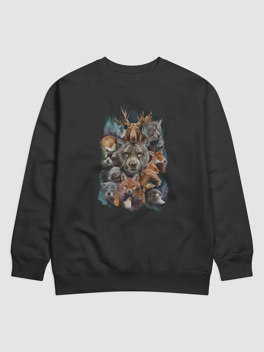 Wildlife Montage Premium Sweatshirt product image (1)