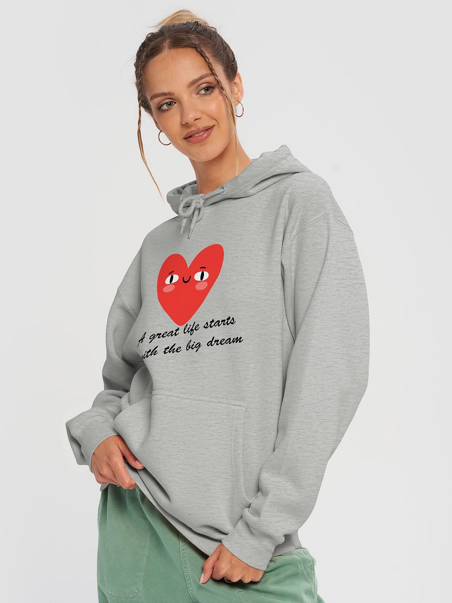 A great life starts with the big dream - Hoodie product image (9)