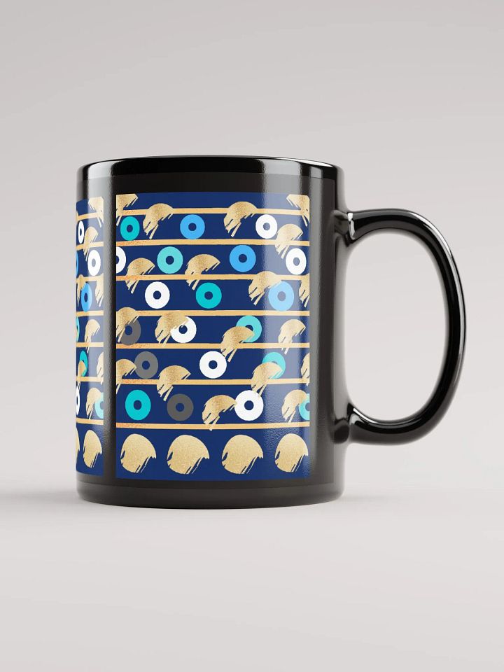 JoBeth Nautical ⚓ Black Glossy Mug product image (2)
