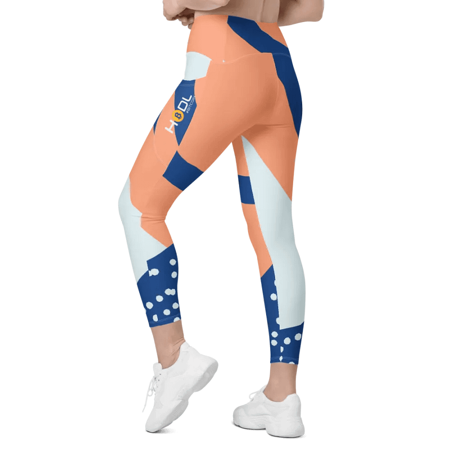 Geometric Bliss Crossover Leggings product image (6)