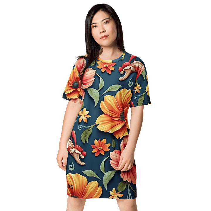 Barry Grady 'Floral Fiesta' All-Over Dress product image (1)