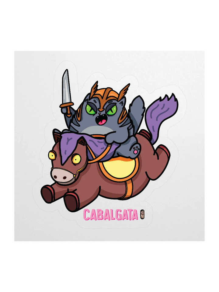 Cabalgata - Sticker (Kiss Cut) product image (1)