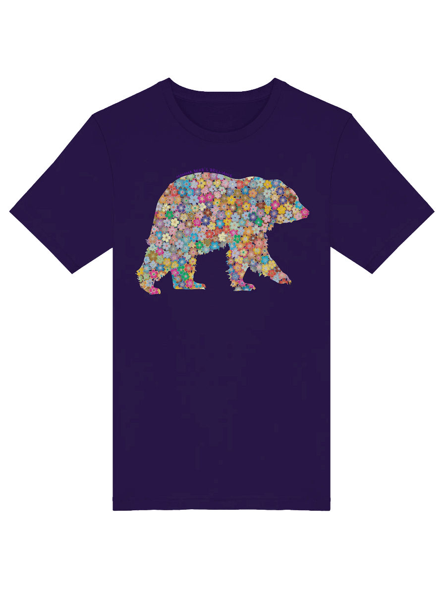 Floral Momma Bear Mosaic T-Shirt product image (5)