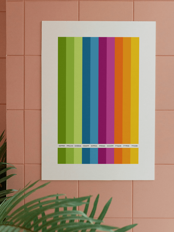 COLOR PALETTE 009 • WALLART DECOR product image (2)