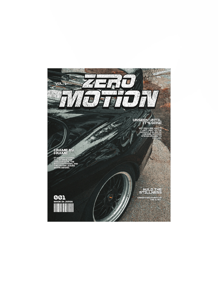 Zero Motion Poster product image (1)