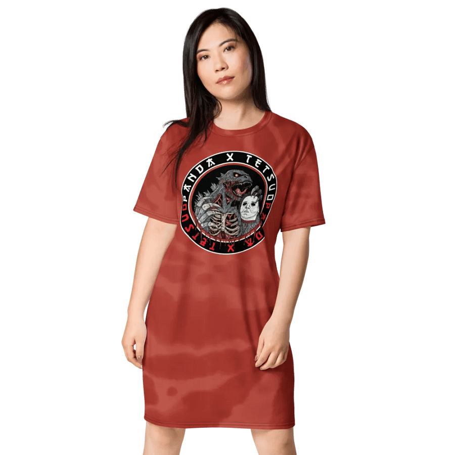 God of Carnage T-Shirt Dress (Northern Lotus Design) product image (1)