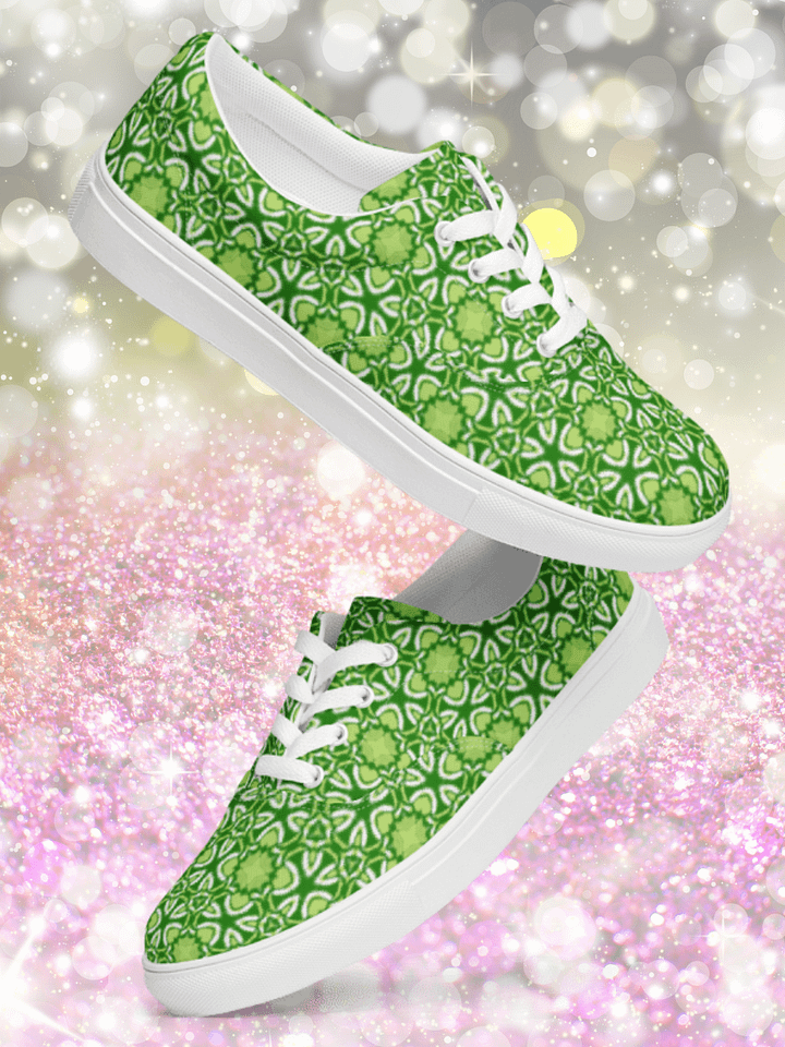 Symmetric Green Dream Lace-Ups product image (1)