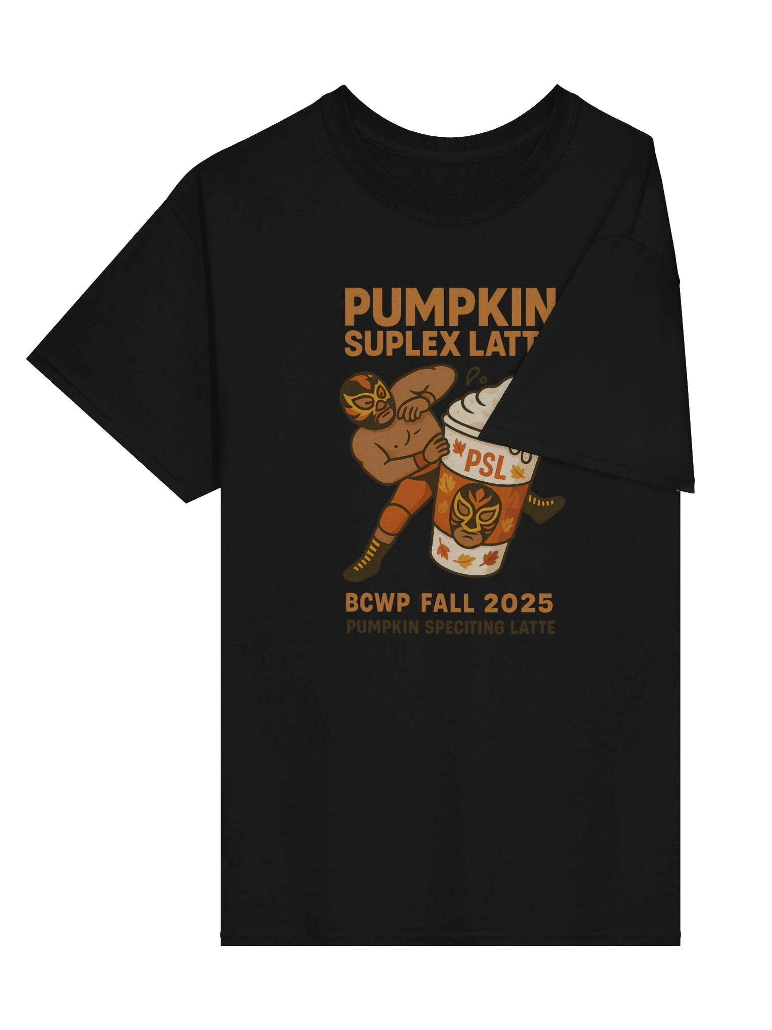Pumpkin Suplex Latte Tee product image (28)