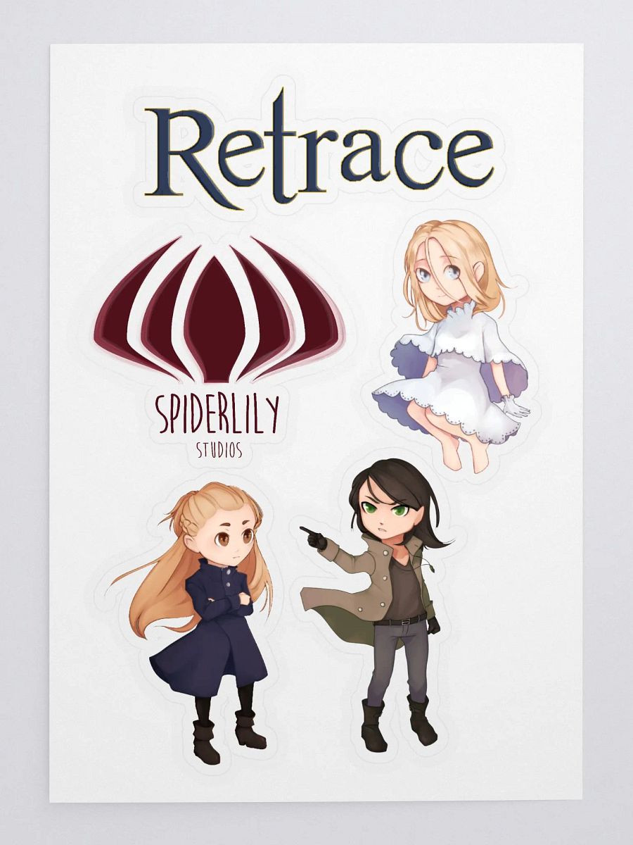 Retrace Sticker Sheet: Mystery Trio product image (3)