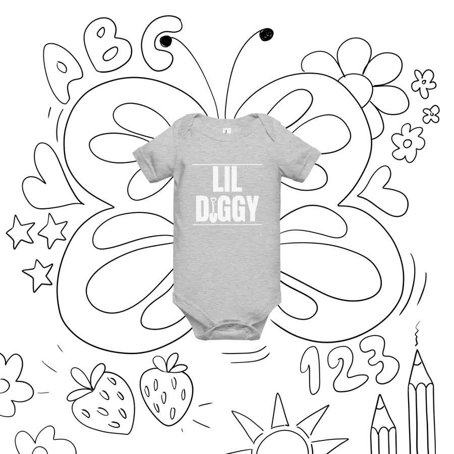 White Logo Onesie product image (5)
