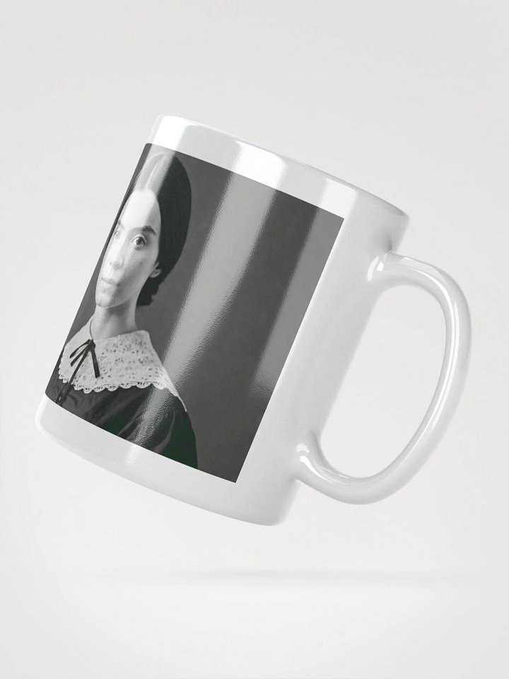Emily Dickinson Portrait White Mug product image (2)