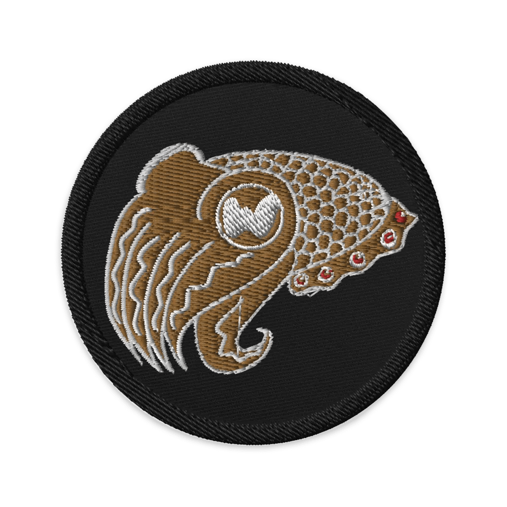 Gingerbread Cuttlefish Patch product image (1)