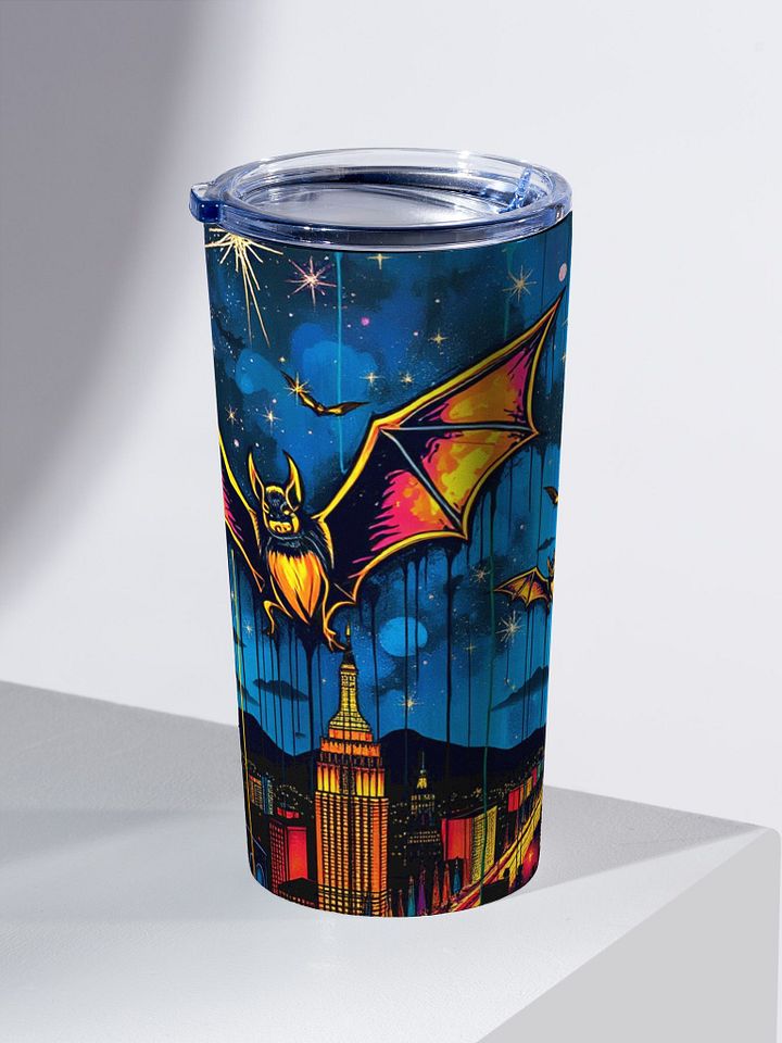 Midnight in the City Stainless Steel Tumbler product image (2)