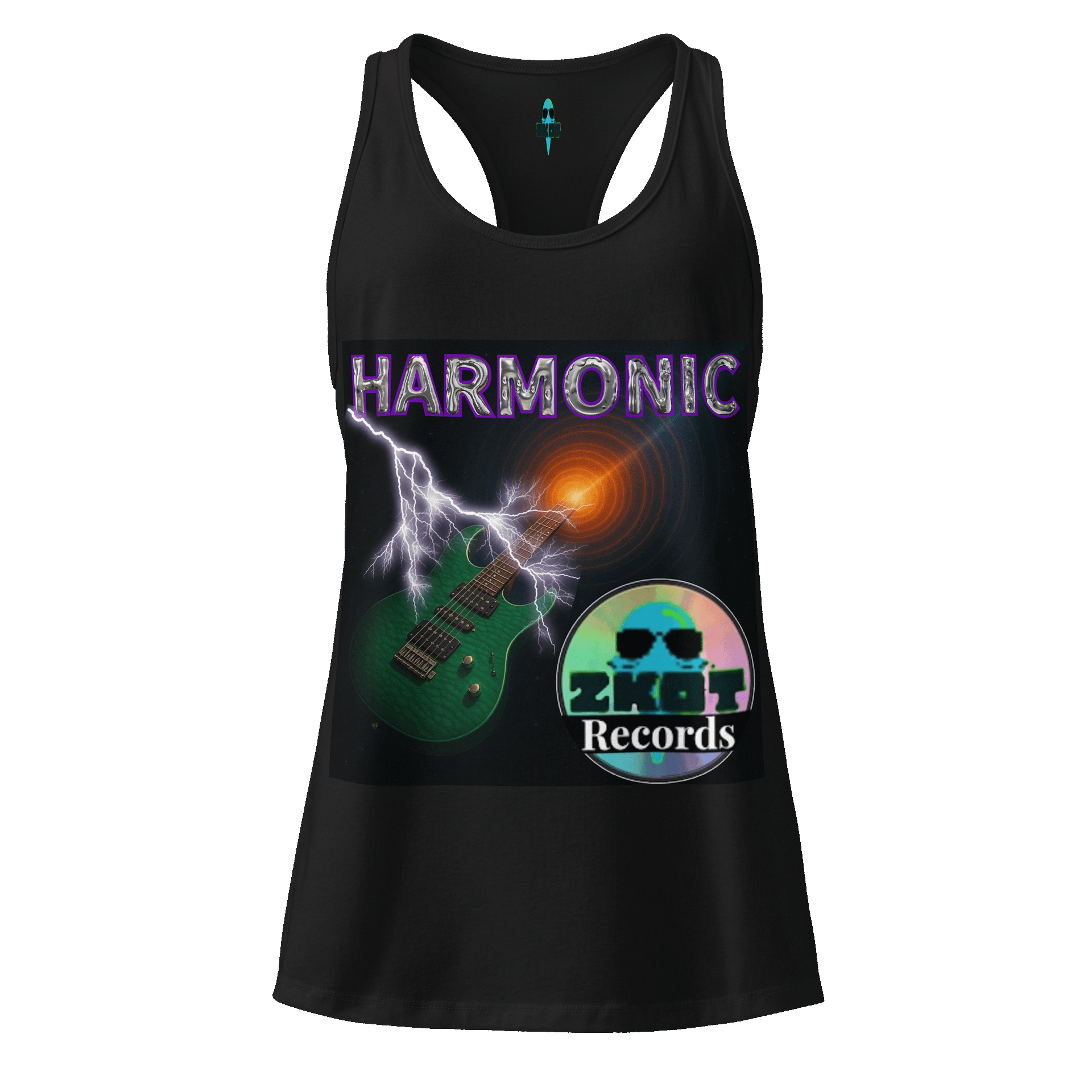 Harmonic Album Cover Women's Racerback Tank Top product image (1)