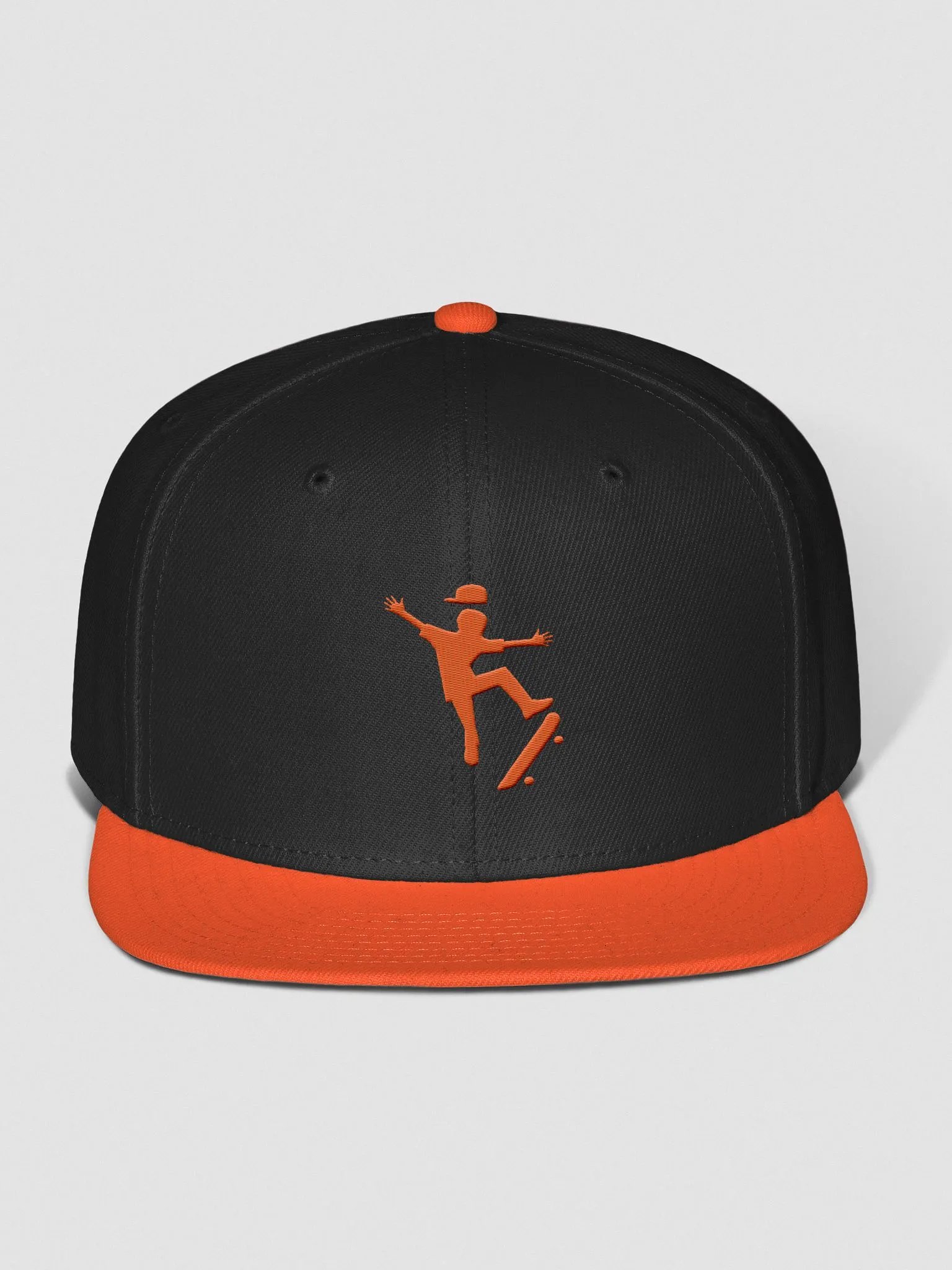Dazzle Deck Black & Orange Baseball Cap product image (1)