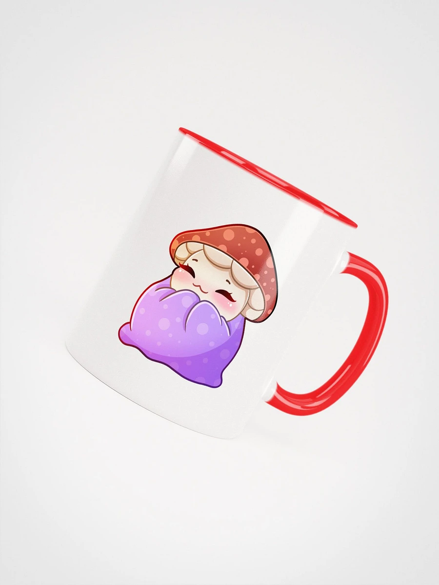 Cozy Mushie Mug with Red Handle product image (1)