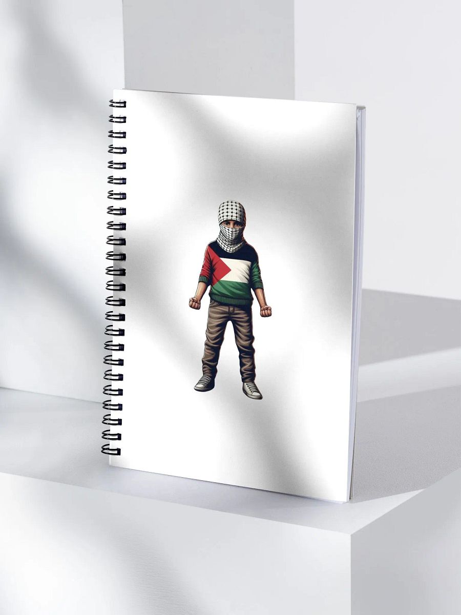 Spiral Notebook | AI Design FREE PALESTINA product image (4)