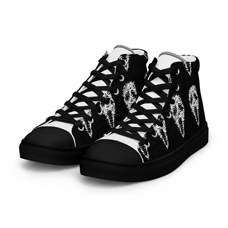 Ghost Face High Top Canvas Shoes product image (7)