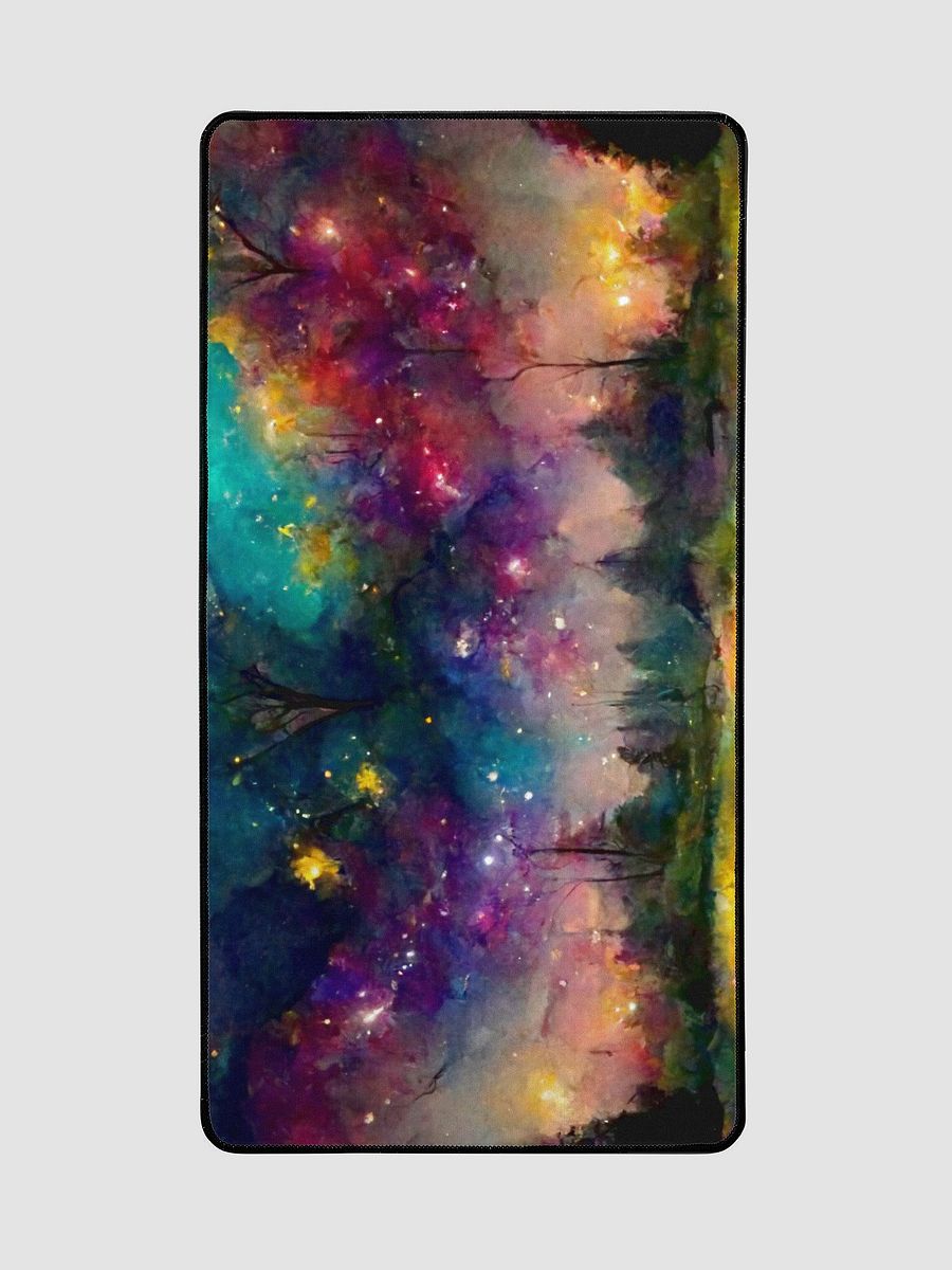 it's a nebula kind of night, Desk Mat product image (2)