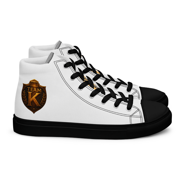 Team K V-5 Women's High Top Canvas Shoes product image (2)