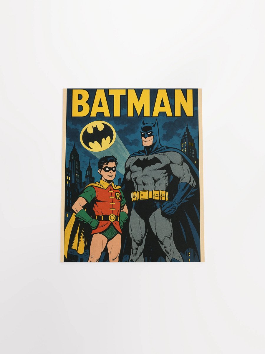 Dynamic Duo Rooftop Encounter Poster product image (4)