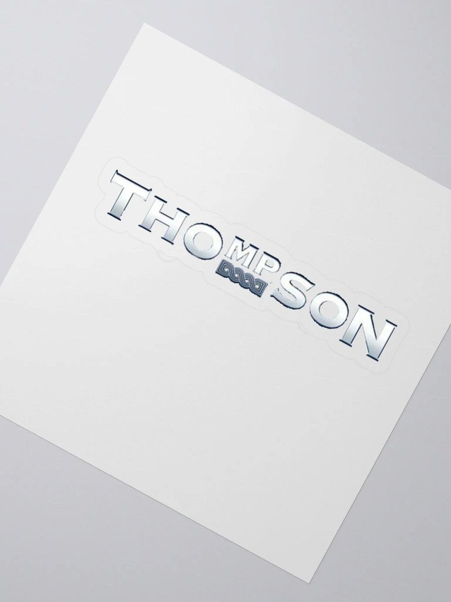 Thompson Kiss Cut Stickers product image (2)