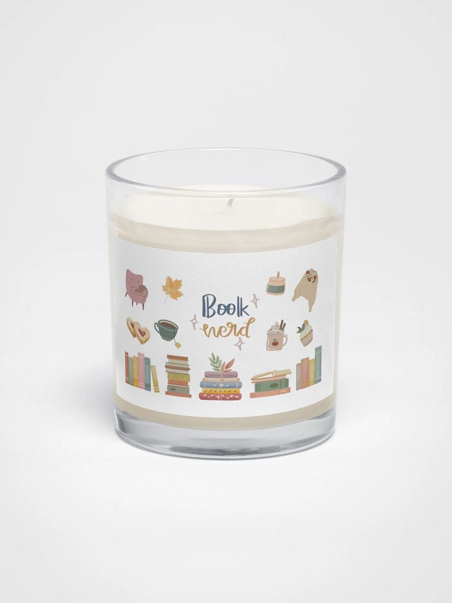 Cozy Book Nerd Soy Wax Candle product image (1)