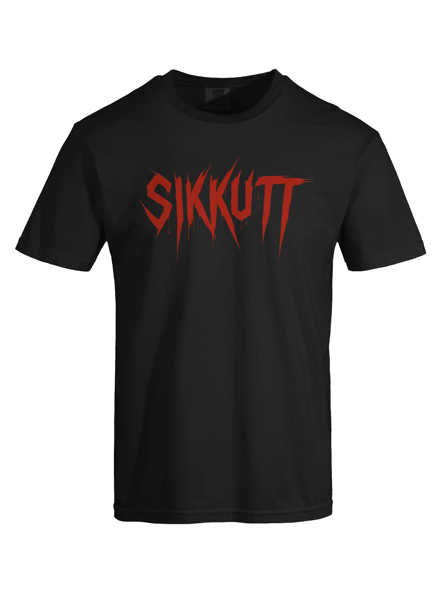 🩸 SikKutt – “Blood Script” Logo Tee product image (3)