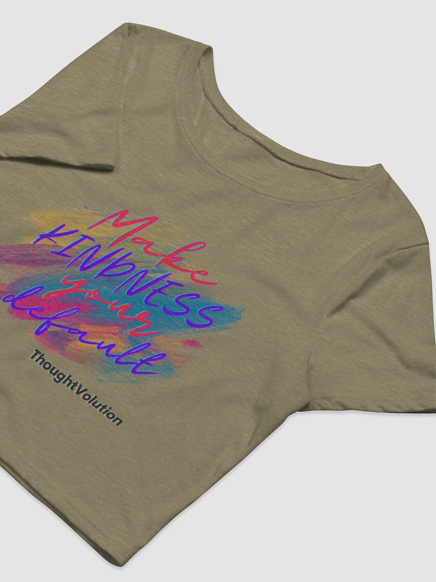 Make KINDNESS your default Crop Tee product image (7)