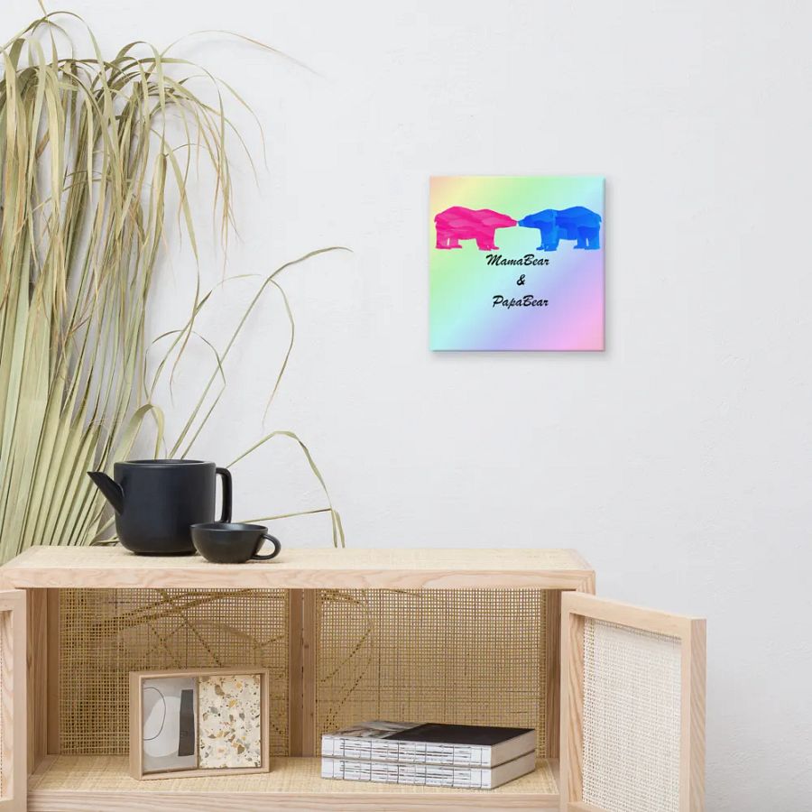 Mama & Papa Bear Canvas product image (12)