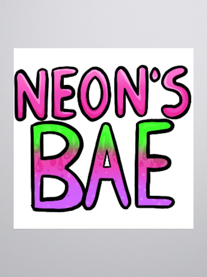 Neon's Bae Sticker product image (1)