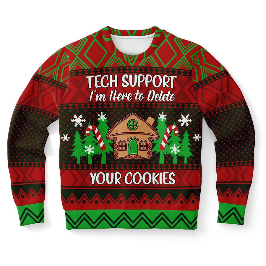 Tech Support Christmas Sweater 