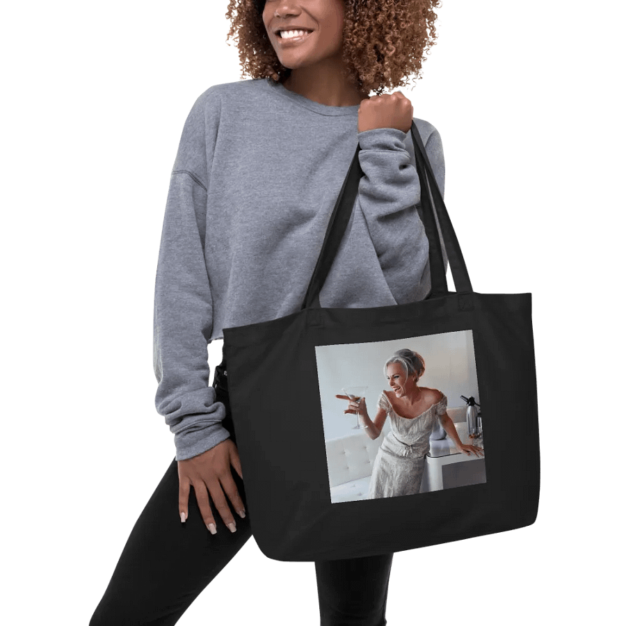 Martini Lover's Organic Tote product image (5)