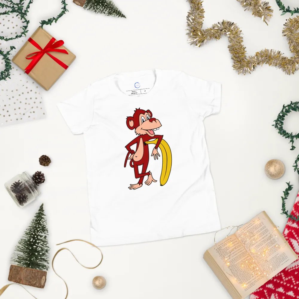 Playful Monkey Madness Youth T-Shirt product image (8)