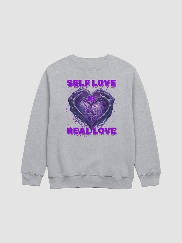 Self Love Heart premium Crewneck sweatshirt product image (5)