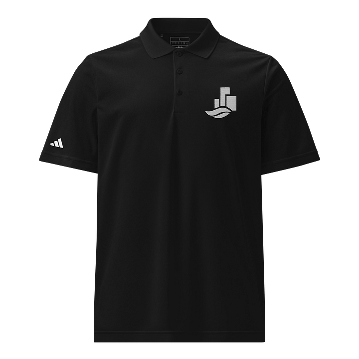 Adidas Black Polo – The Real Experts Left Chest Logo product image (1)