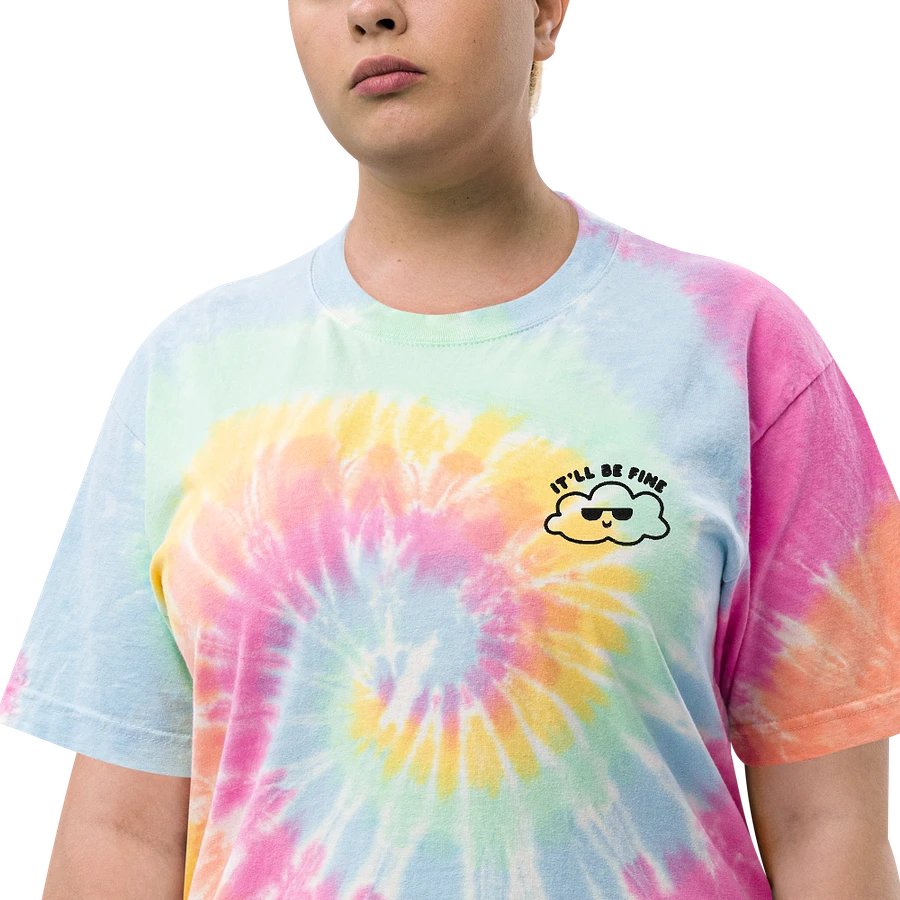 It'll Be Fine Tie Dye Tee (pastel) product image (5)