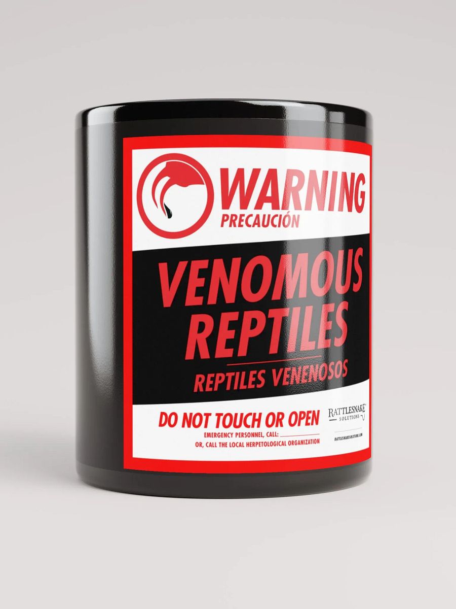 Venomous Reptiles Warning Mug product image (9)