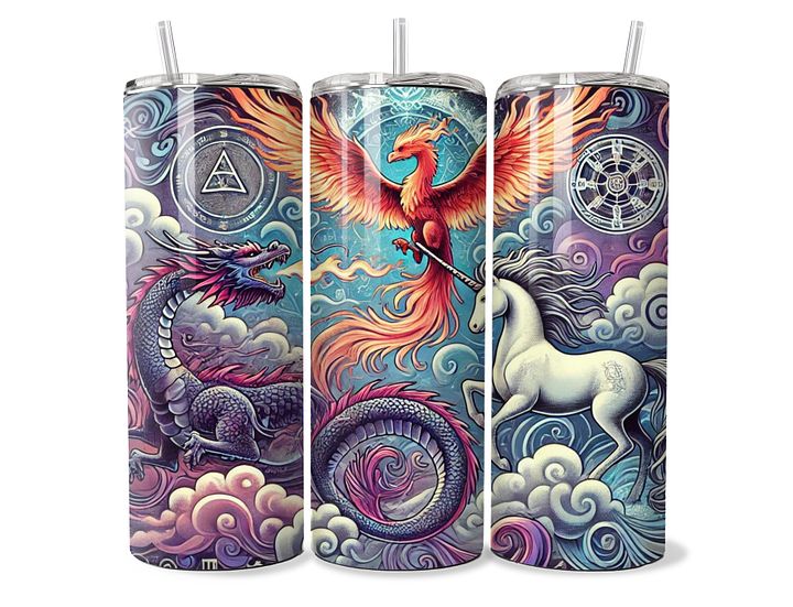 Legendary Creatures Tumbler - 20oz Stainless Steel product image (1)
