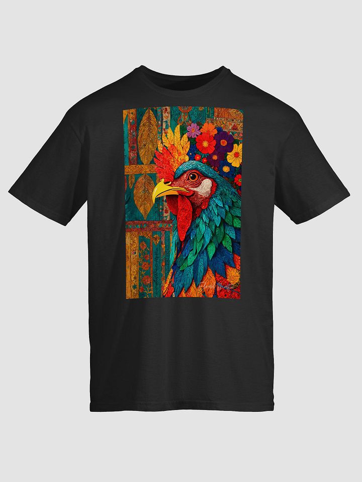 'Sir Reginald Crowington' by Edward Martin: Mixed Media Collage Stylized T-Shirt product image (2)