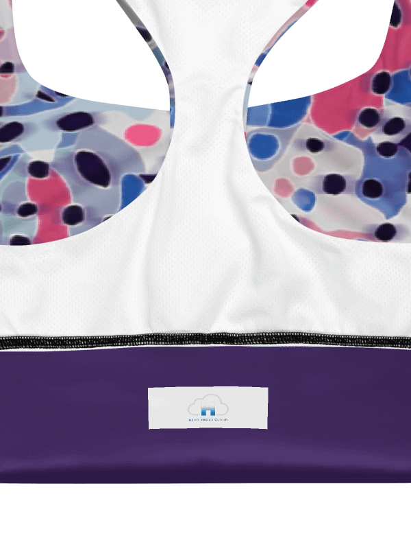 Sharp vision Recycled Longline Sports Bra product image (3)