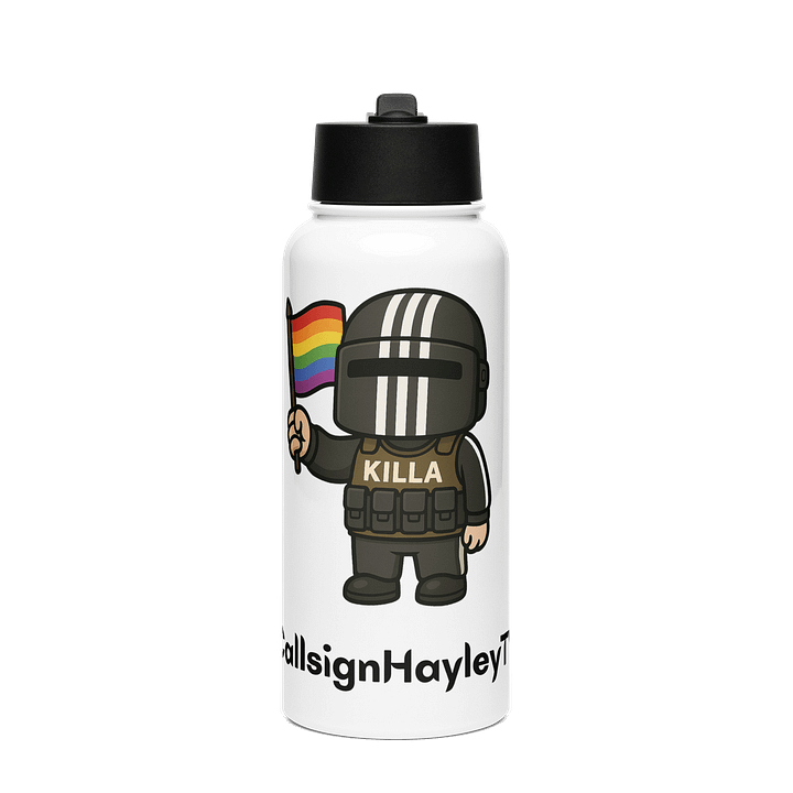 Raid With Pride – Killa Pride Water Bottle product image (1)