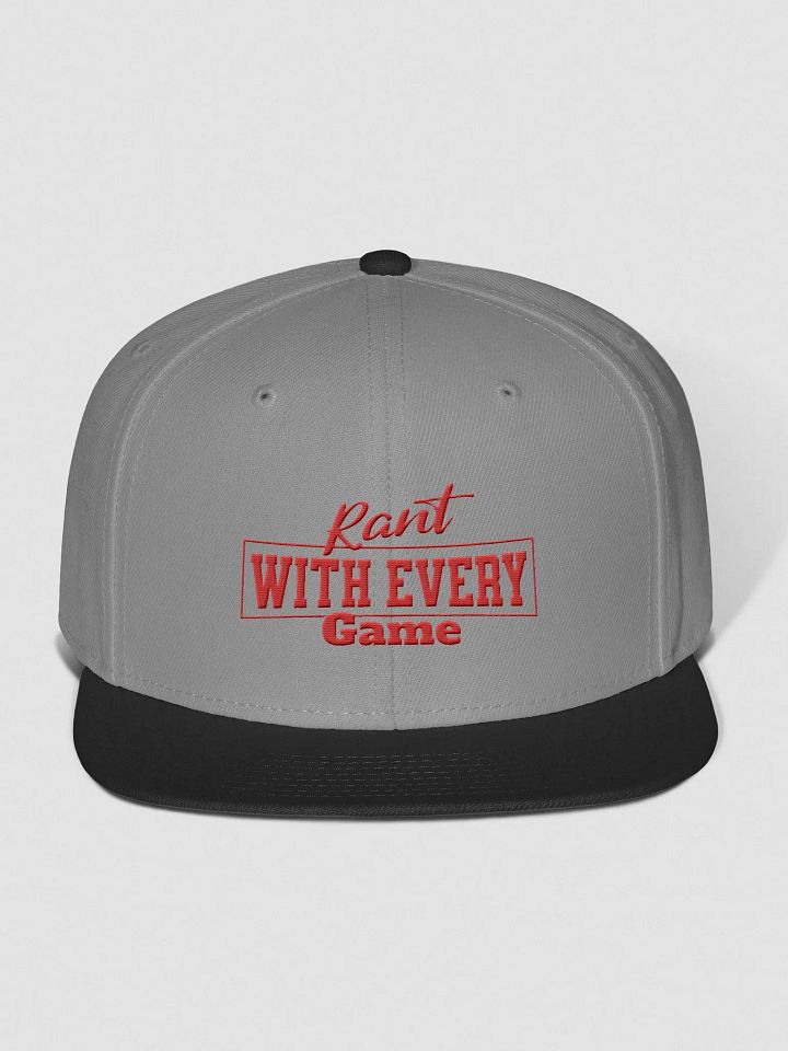 Embroidered Rant with Every Game - Two-toned Hat product image (1)