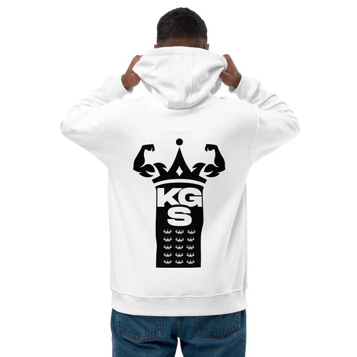 KGS Eco-Friendly Hoodie – Sustainable Comfort, Regal Style 👑 product image (1)